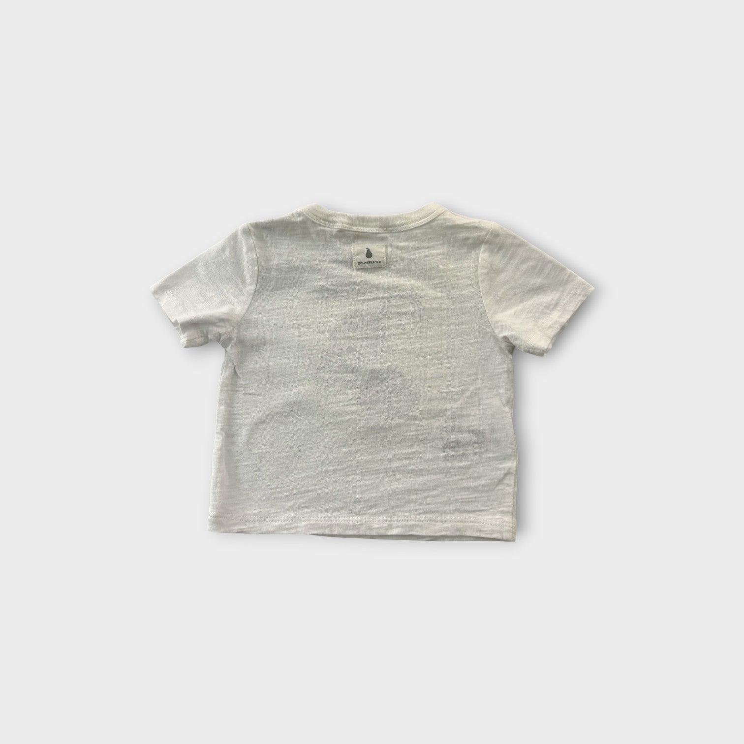 Country Road White Airplane T-Shirt, Size 000
