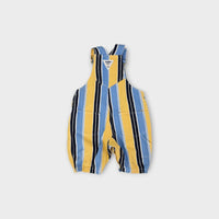 Rare Vintage OshKosh Striped Overalls, Size 1