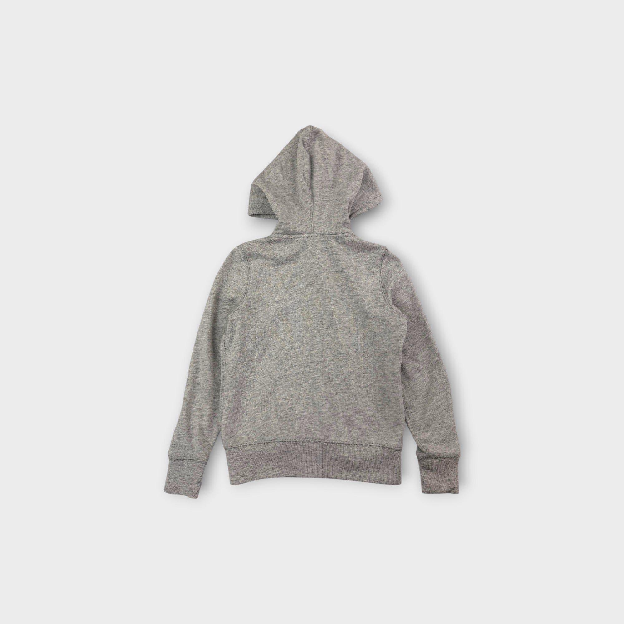 RL Grey Zip-Through Hoodie, Size 7