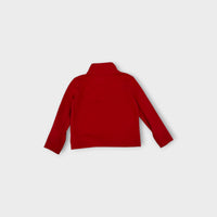 RL Red Quarter-Zip Pullover, Size 2