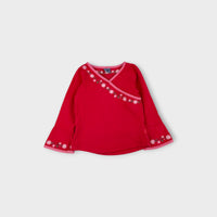 Retro Pumpkin Patch Long-Sleeve T-Shirt, Size 3
