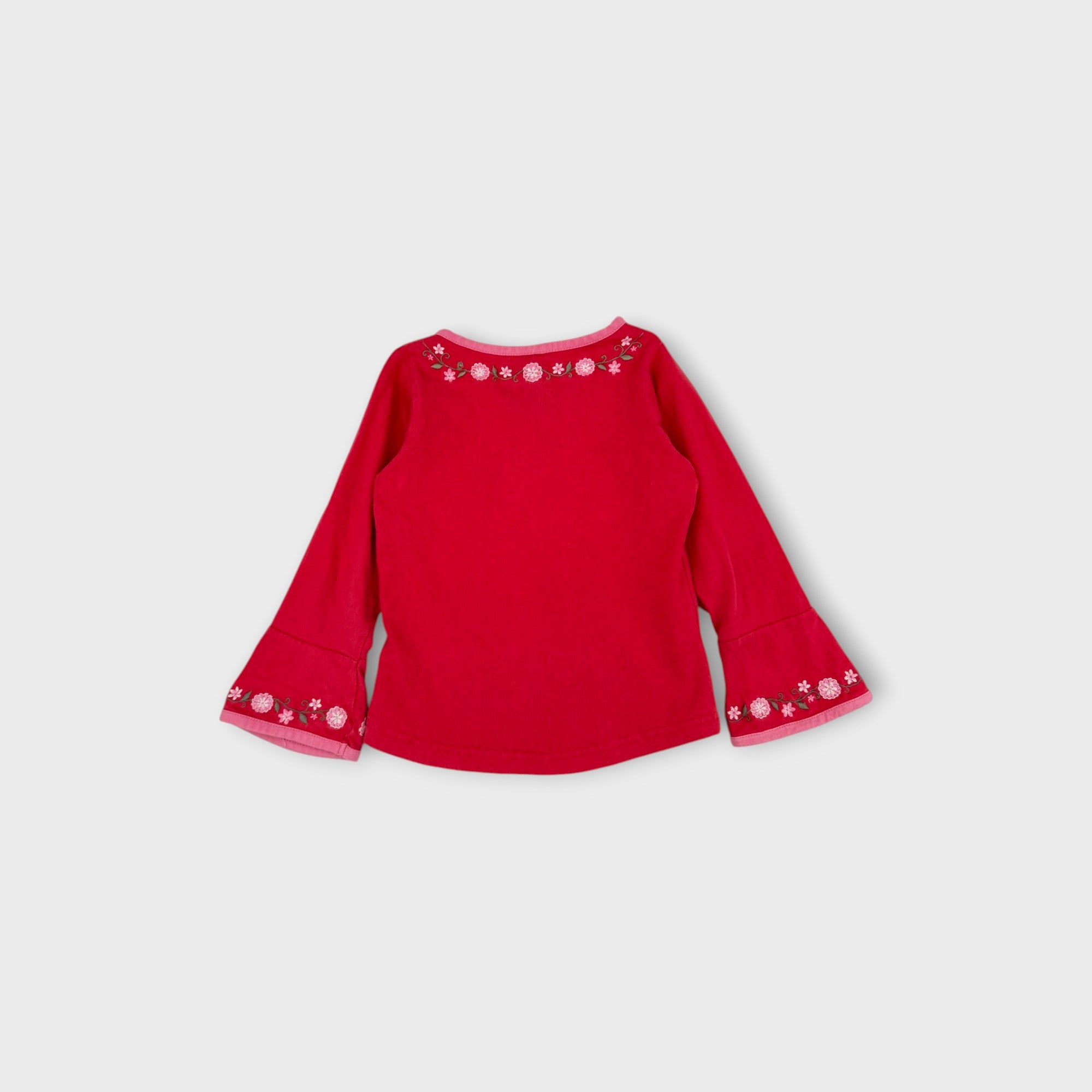 Retro Pumpkin Patch Long-Sleeve T-Shirt, Size 3
