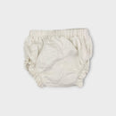 White Linen Blouse and Bloomers Set, Size 1