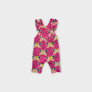 Gorman Playground Pink Butterfly Overalls, Size 000