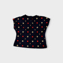 Country Road Flower Print Navy Set, Size 000