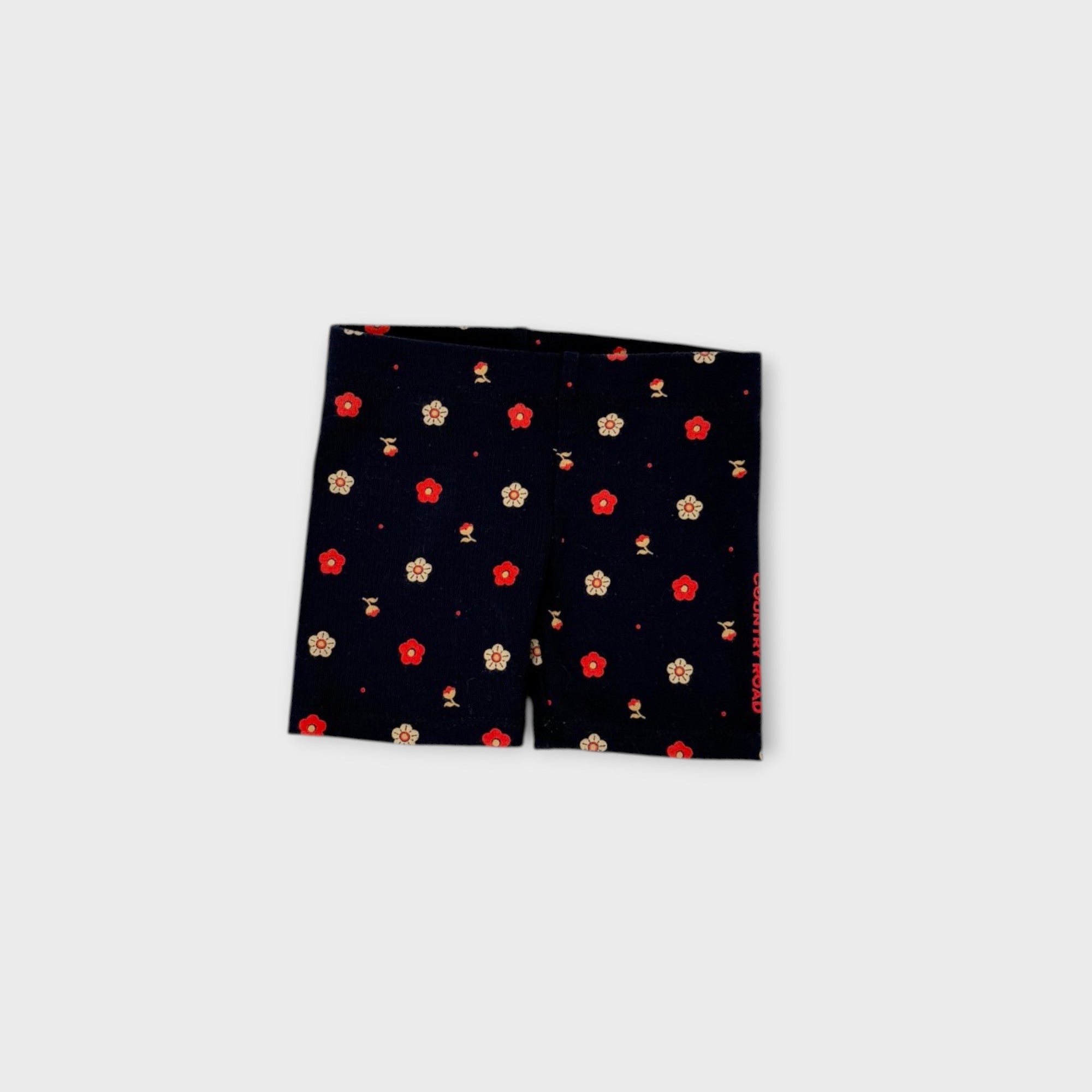 Country Road Flower Print Navy Set, Size 000