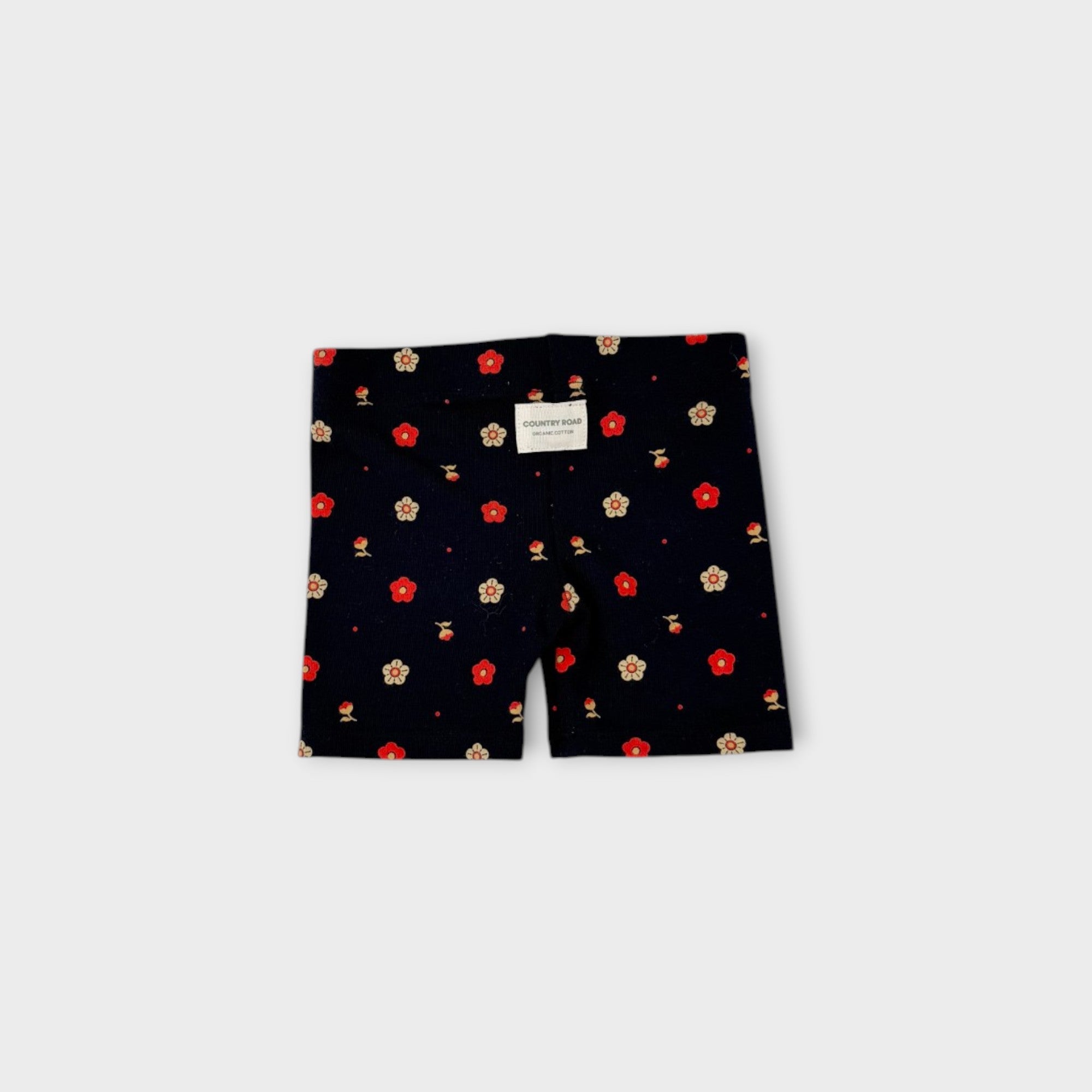 Country Road Flower Print Navy Set, Size 000