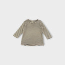 Nature Baby Striped Long-Sleeve T-Shirt, Size 0