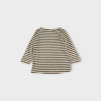 Nature Baby Striped Long-Sleeve T-Shirt, Size 0
