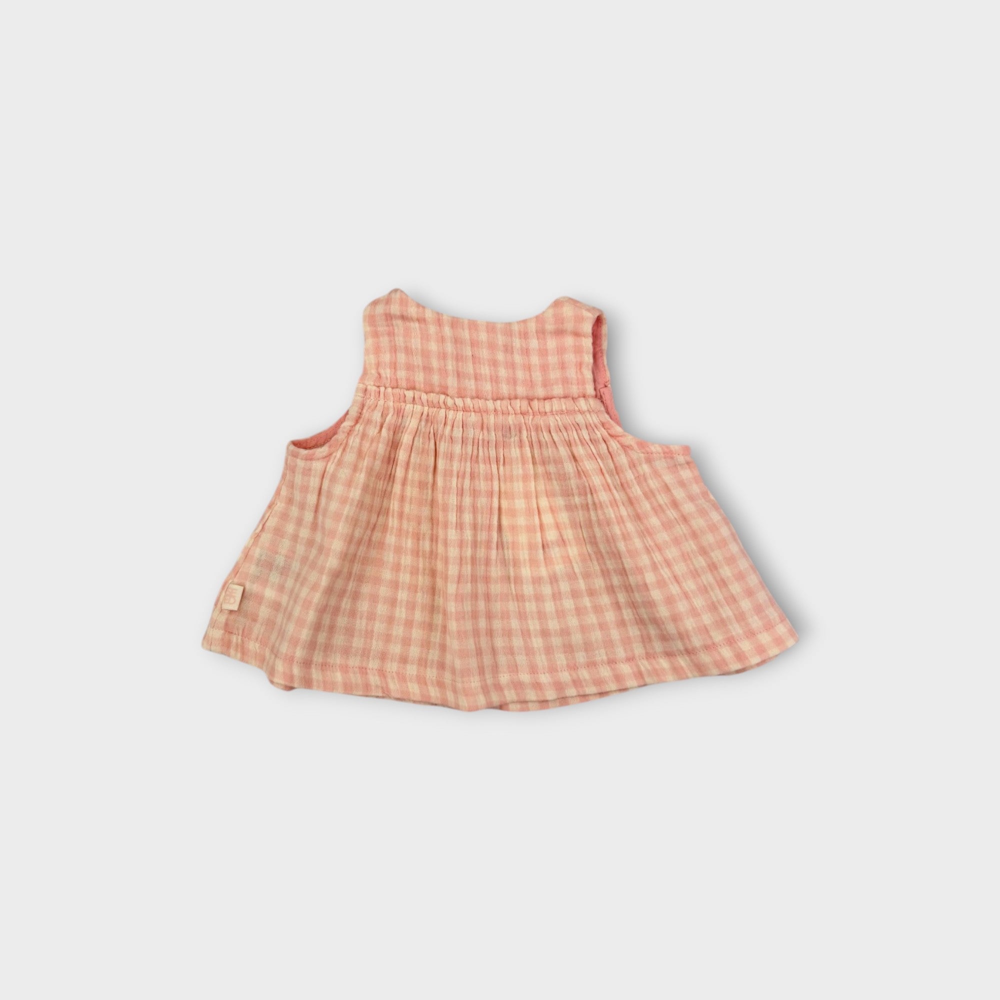 Seed Heritage Pink Gingham Set, Size 00