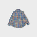 RL Collared Check Button Up Shirt, Size 4