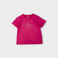 Aje Logo Pink T-Shirt, Size 8