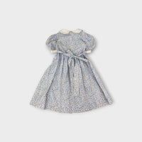 Vintage Marquise Daisy Smocked Dress, Size 4