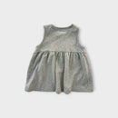 Laban Grey Embroidered Dress, Size 000