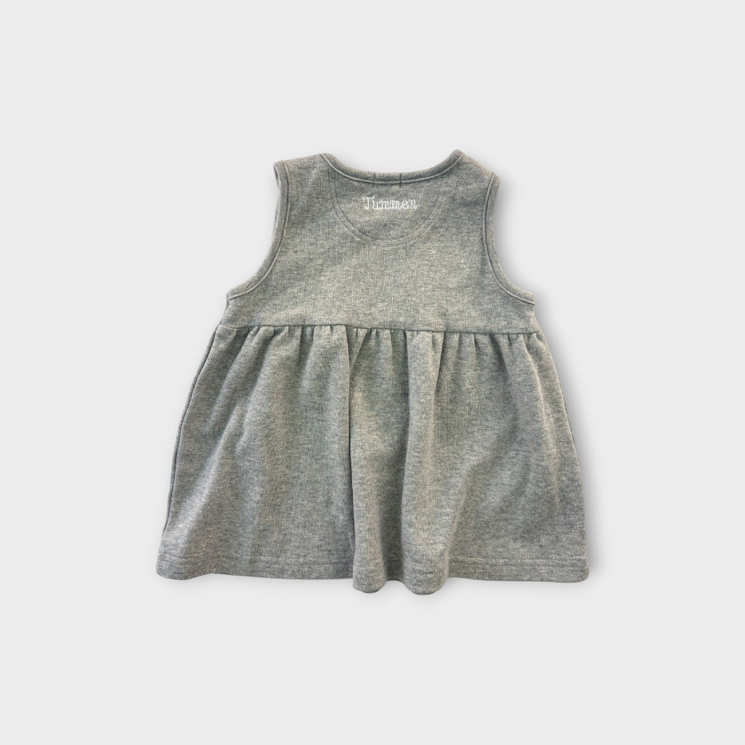 Laban Grey Embroidered Dress, Size 000