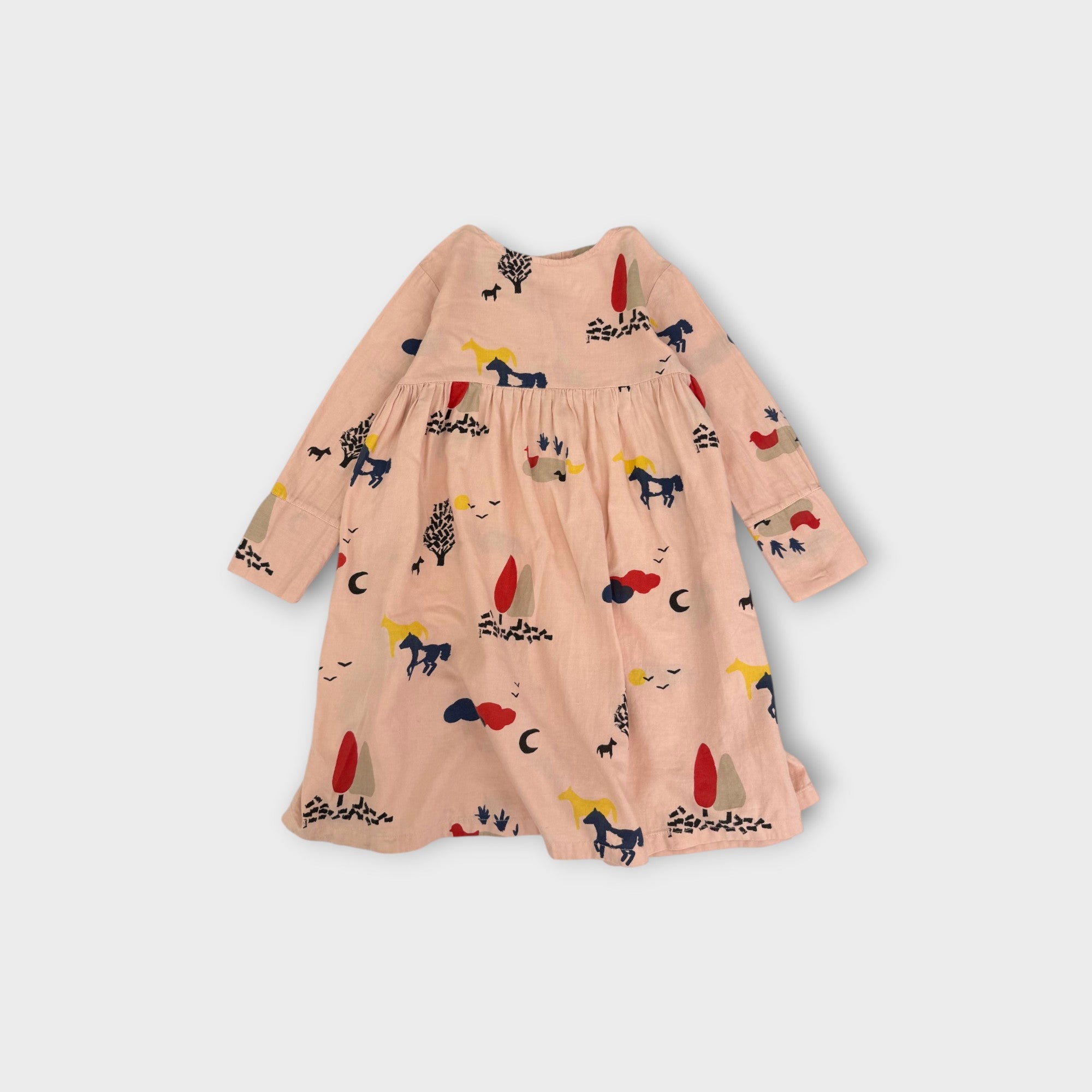 Bobo Choses Horse Dress, Size 4-5