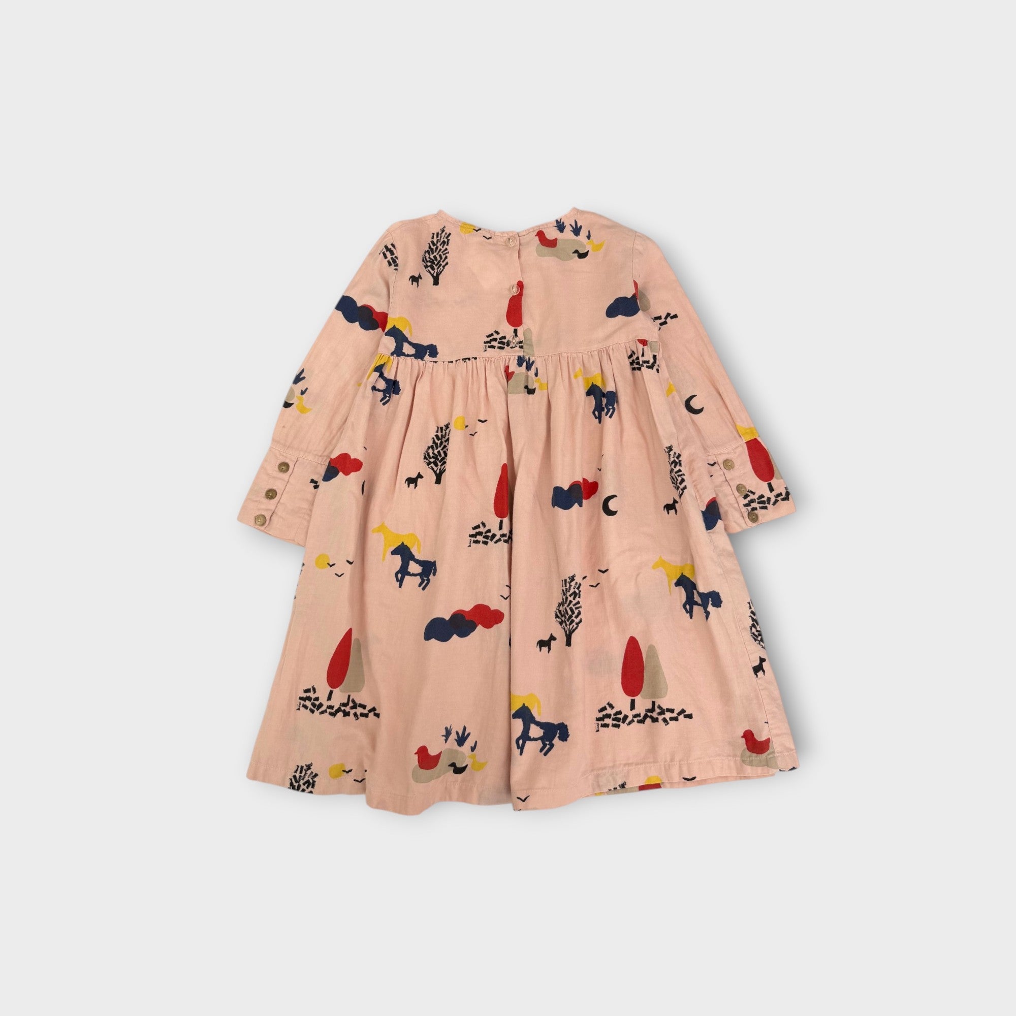 Bobo Choses Horse Dress, Size 4-5