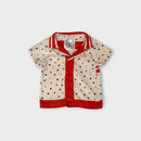 Vintage Spotty Shirt, Size 2