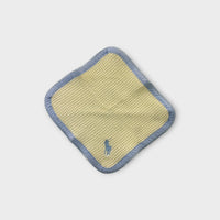 Blue/ Cream Waffle Cloth