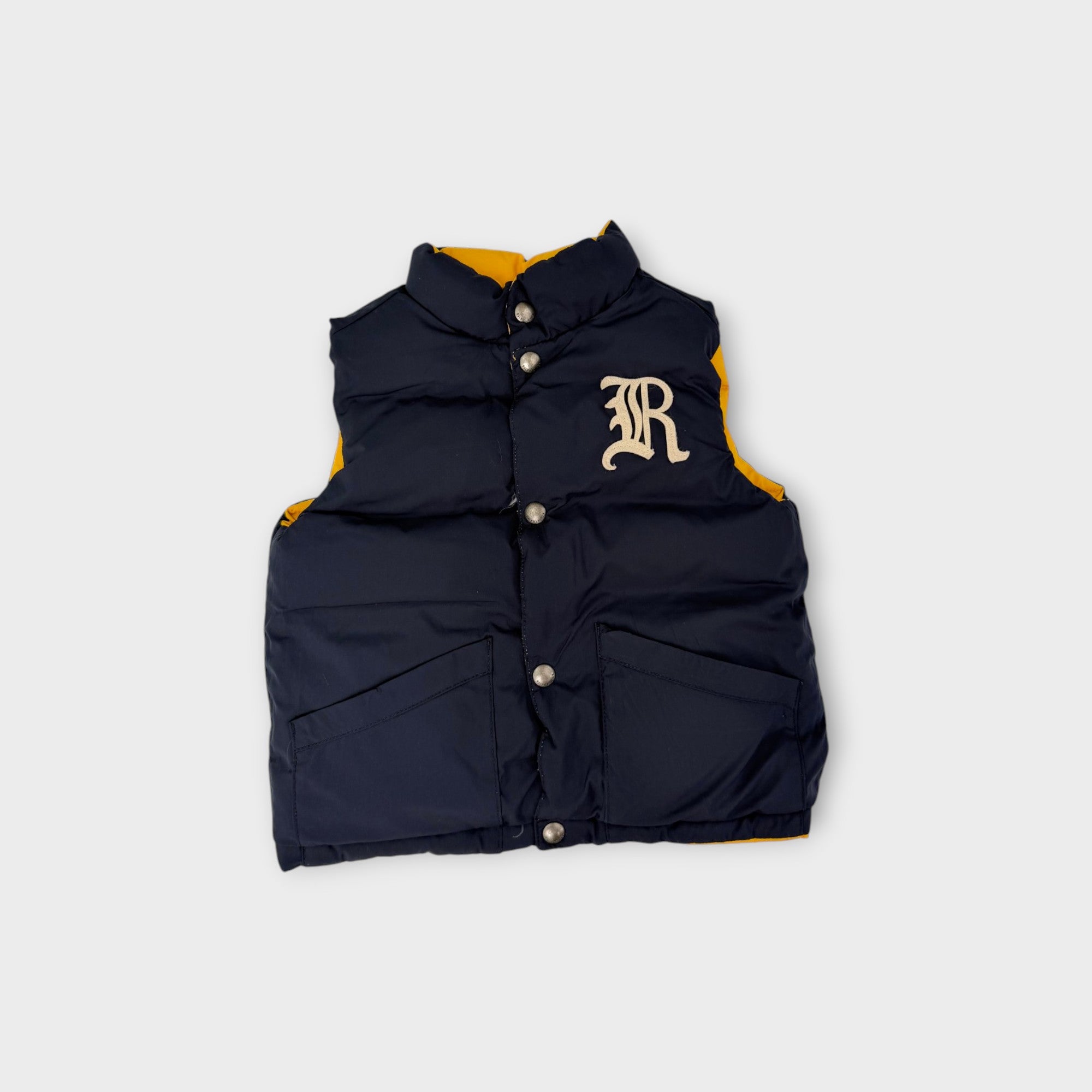 Polo RL Reversible Puffer Vest, Size 3
