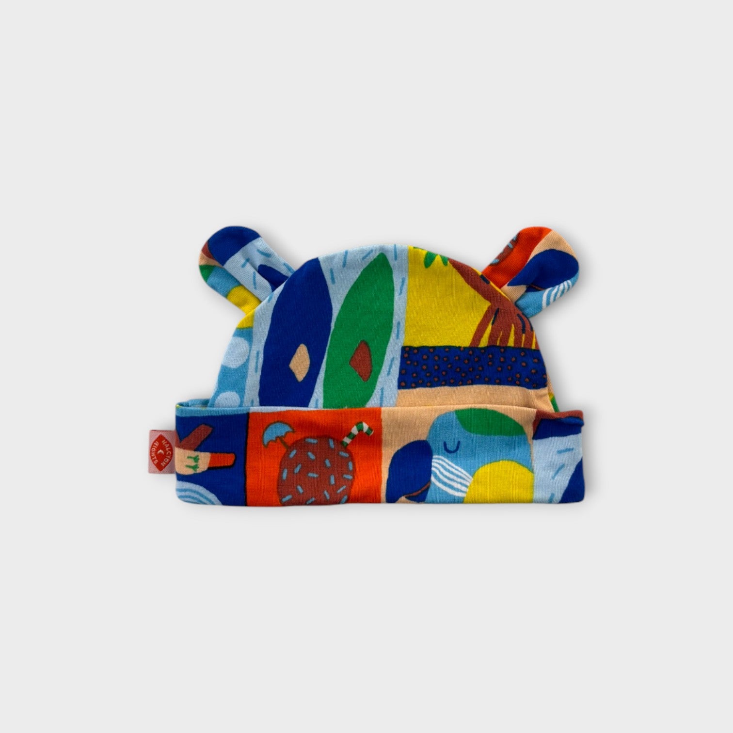 Halcyon Nights Patterned Beanie, Size 00