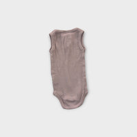 Jamie Kay Dusty Pink Ribbed Bodysuit, Size 0000