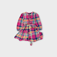 RL Plaid Dress & Matching Bloomers, Size 18M