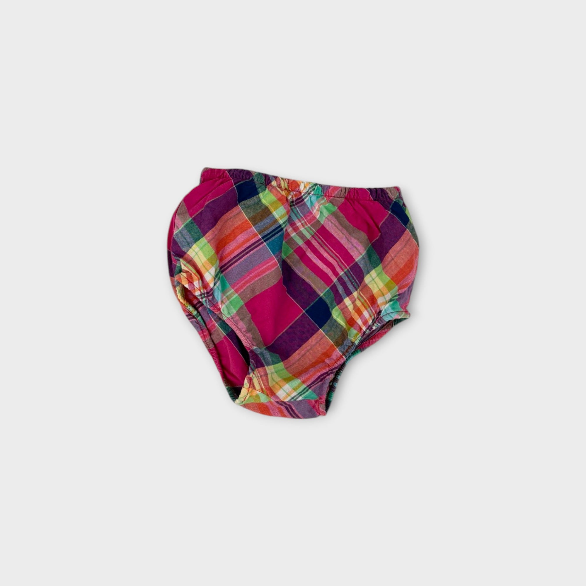 RL Plaid Dress & Matching Bloomers, Size 18M