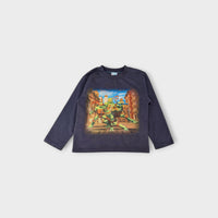 Retro Ninja Turtles Long Sleeve, Size 6