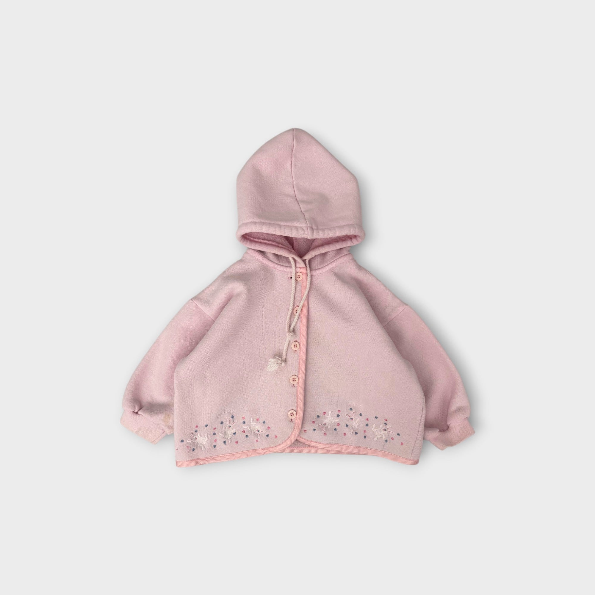 Vintage Oshkosh B'Gosh Pink Fleece Jacket, Size 2