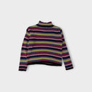 Retro Gap Striped Turtleneck, Size 7