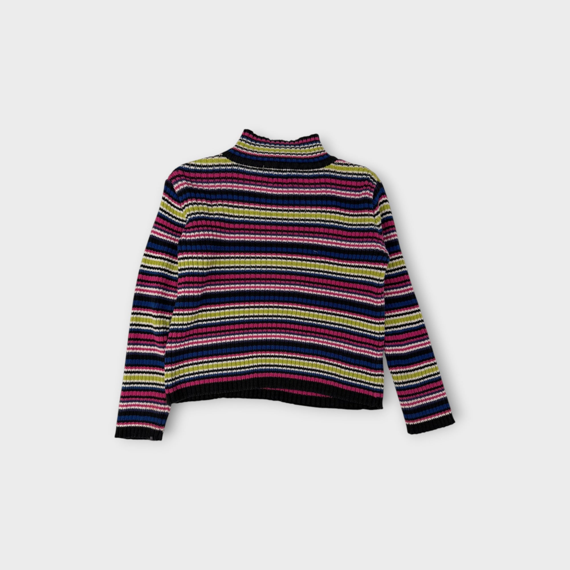 Retro Gap Striped Turtleneck, Size 7