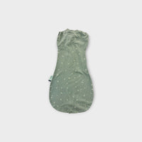 Ergopouch Sage Green Leaf 0.2 Tog Sleep Sack, Size 000