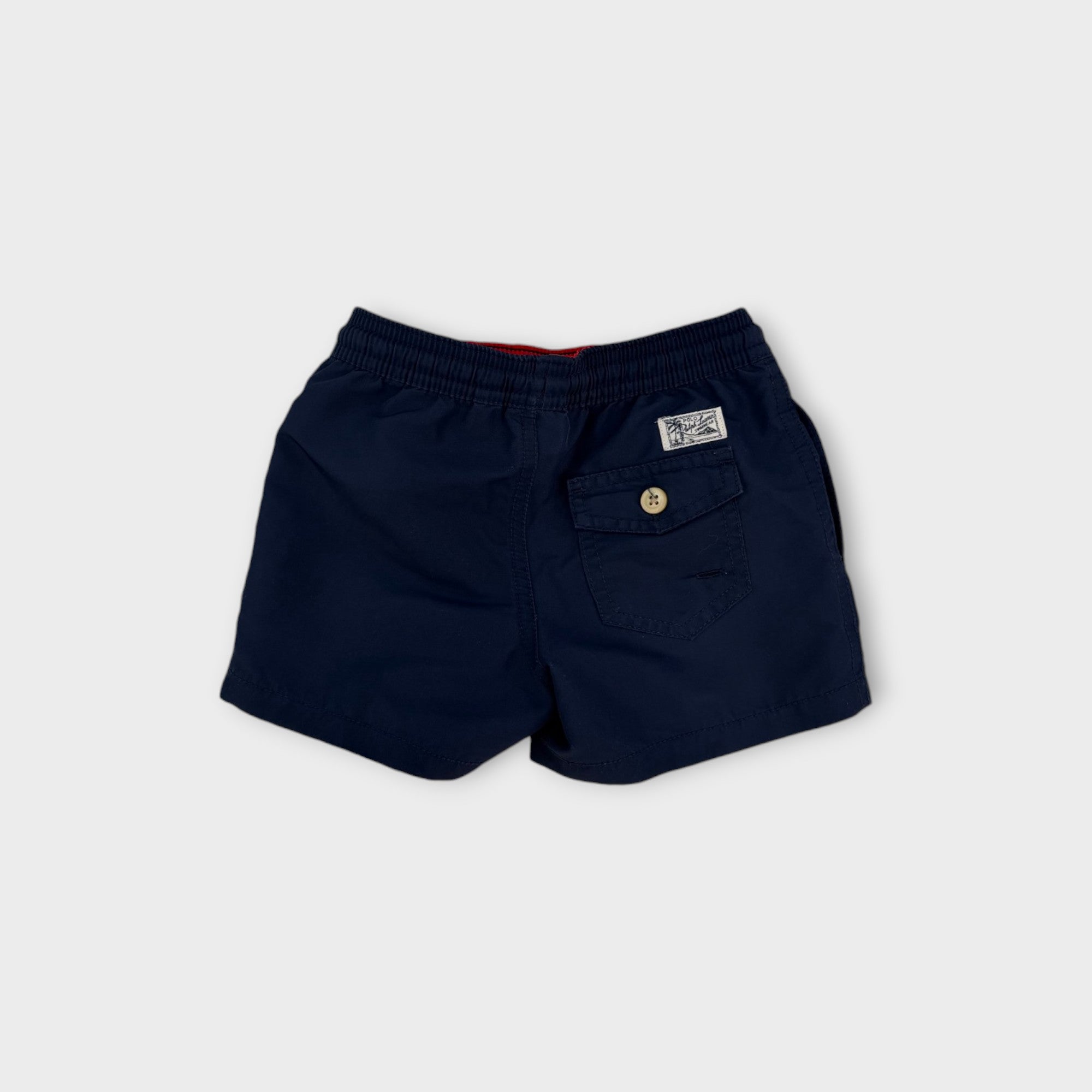RL Navy Swim Shorts, Size 2