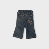 Retro Pumpkin Patch Jeans, Size 0