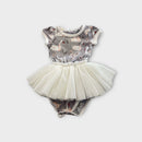Rock Your Baby Swan Print Dress, Size 00