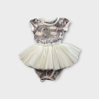 Rock Your Baby Swan Print Dress, Size 00