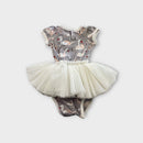 Rock Your Baby Swan Print Dress, Size 00