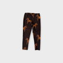 Mini Rodini Horse Leggings, Size 2