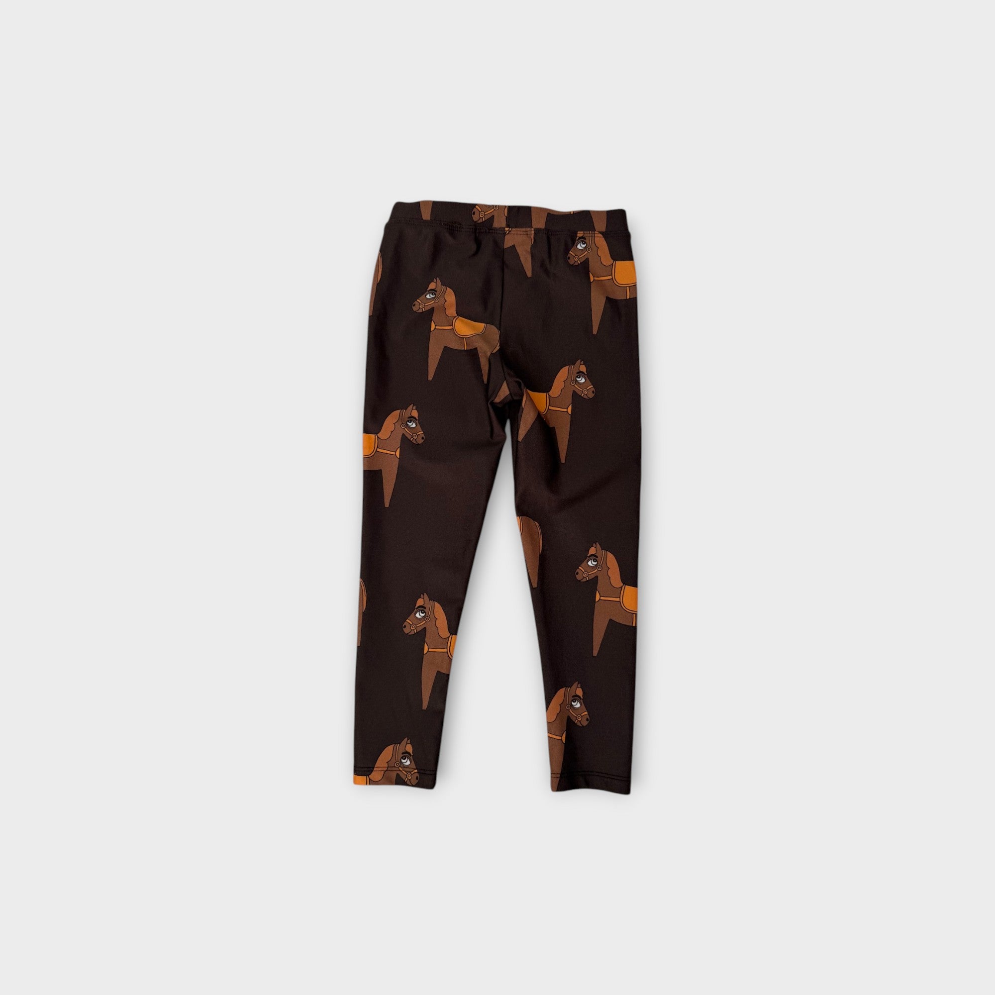 Mini Rodini Horse Leggings, Size 2
