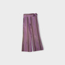 Vintage Fun Spirit Purple Striped Pants, Size 4-5