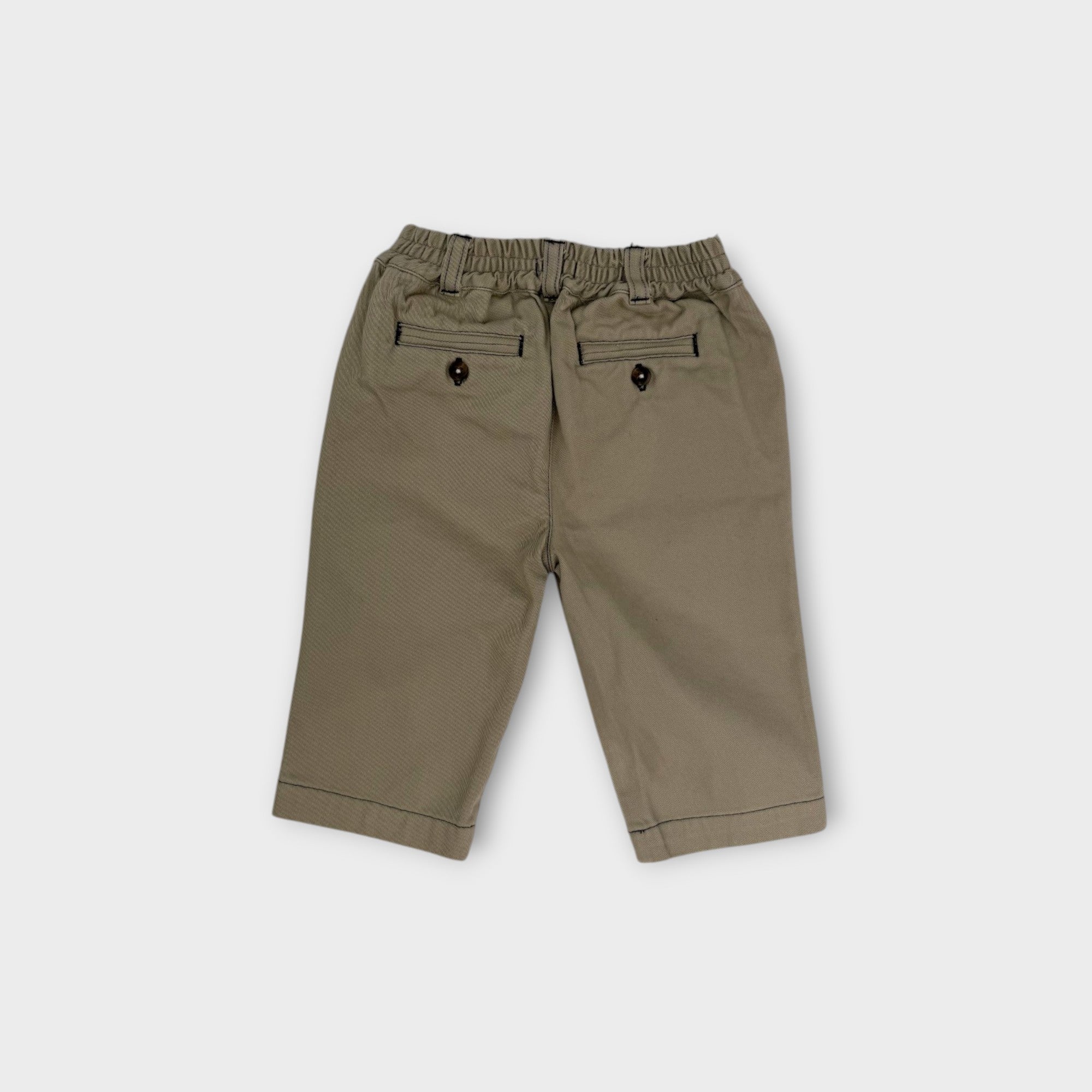 RL Pleated Chino Pants, Size 0