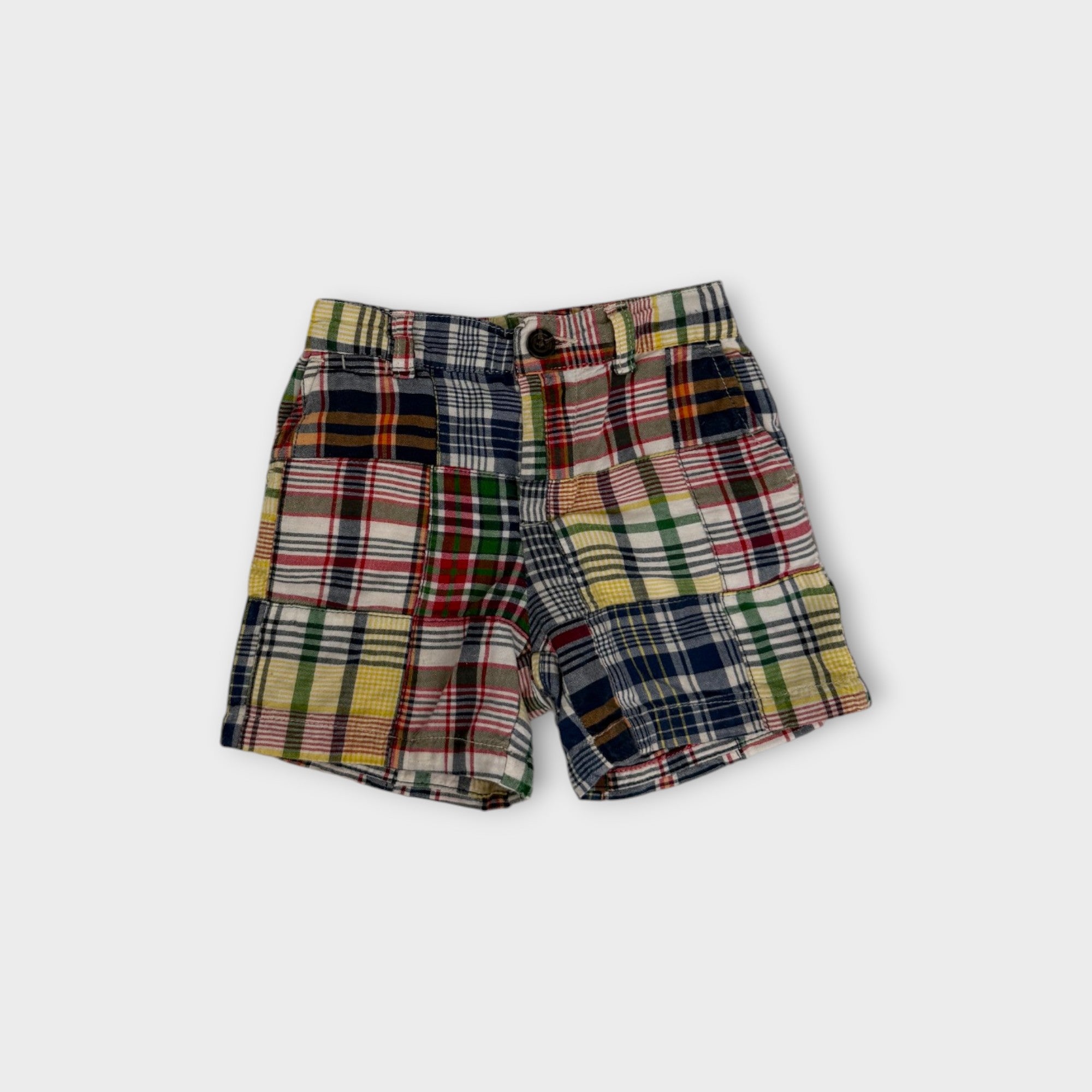 RL Patchwork Shorts, Size 0