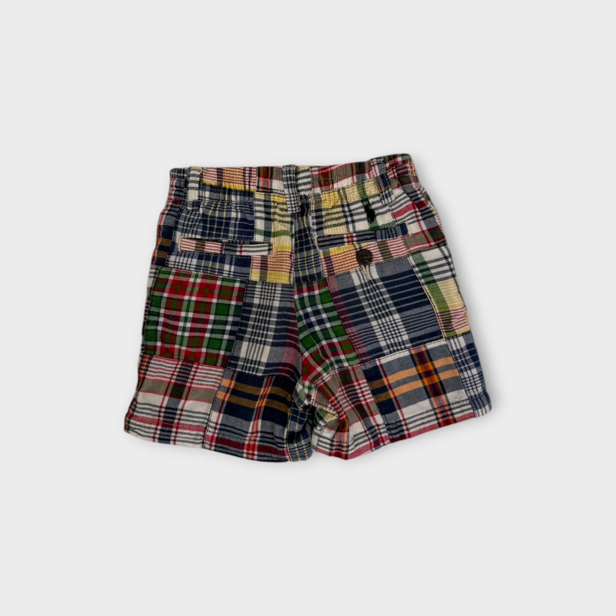 RL Patchwork Shorts, Size 0