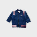 HB Blue Logo Varsity Jacket, Size 00