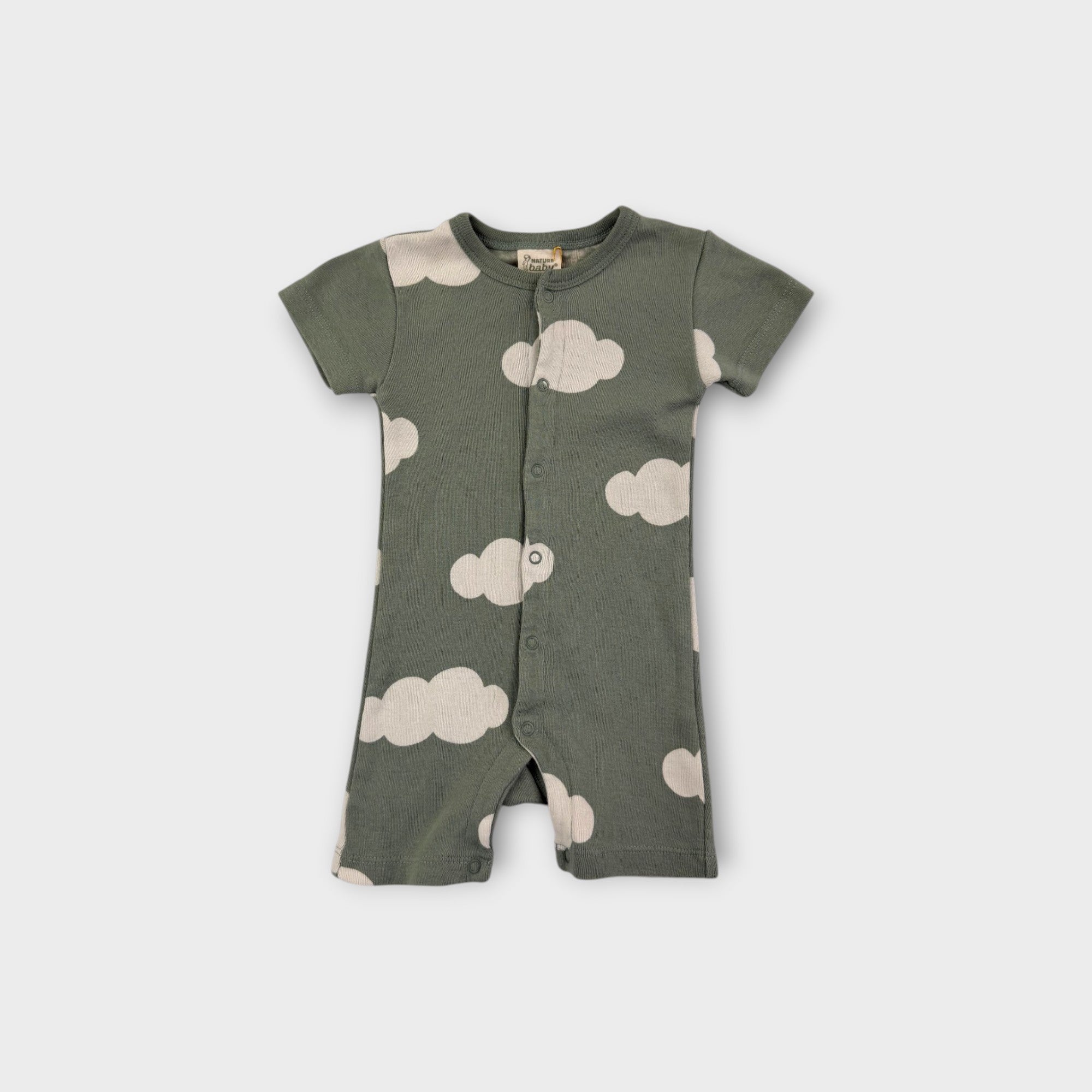 Nature Baby Cloud Short Onesie, Size 000