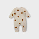 Nature Baby Mustard Dot Onesie, Size 000