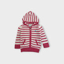 RL Stipe Knit Jacket, Size 0