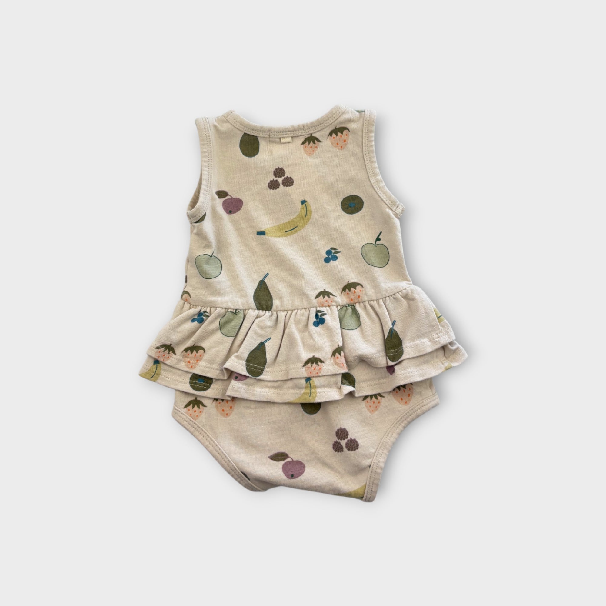 Wilson & Frenchy Fruit Print Romper, Size 00