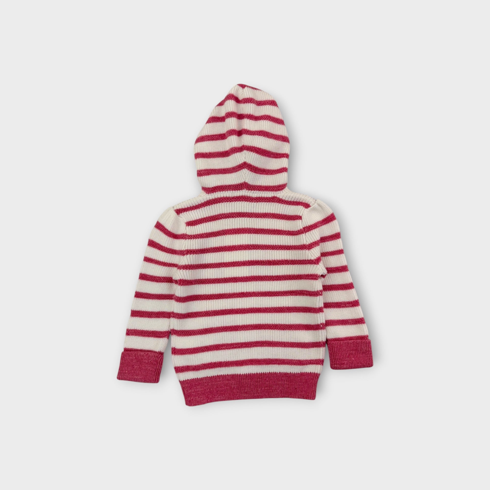 RL Stipe Knit Jacket, Size 0